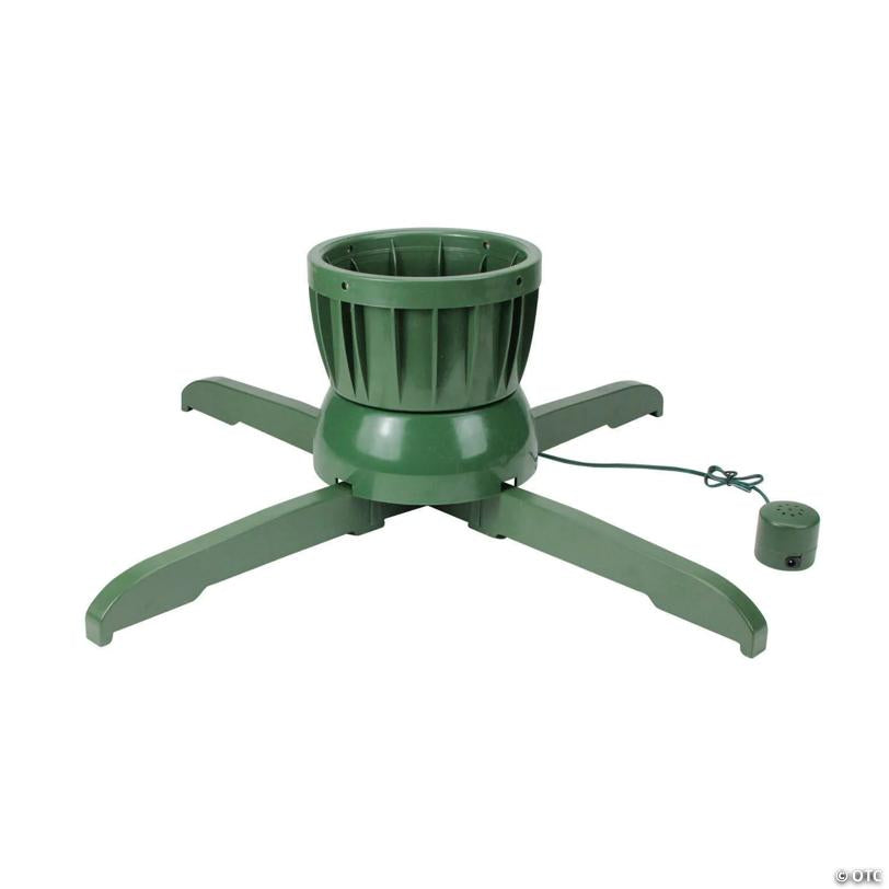 Northlight 24" Green Musical Rotating Christmas Tree Stand - For Live Trees