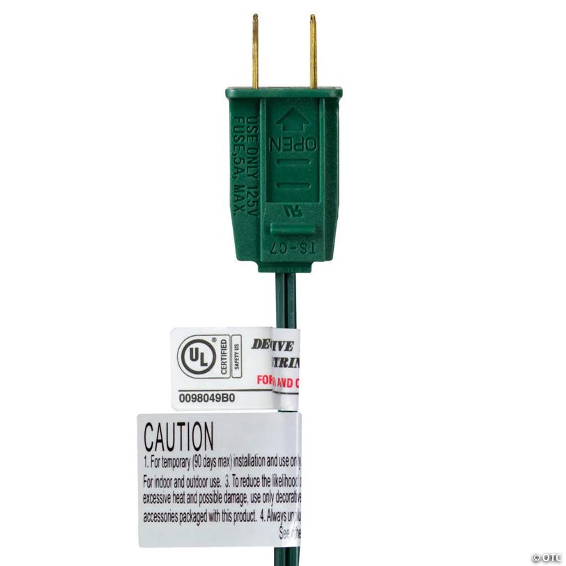 Northlight 25-Count Multi-Color C7 Christmas Light Set  24ft Green Wire