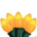 Northlight 25-Count Opaque Orange C7 Christmas Light Set  24ft Green Wire