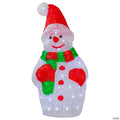 Northlight 25" Lighted Commercial Grade Acrylic Christmas Snowman Display Decoration