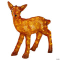 Northlight 2' Pre-Lit Acrylic Reindeer Outdoor Christmas Decoration