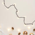 Northlight 300-Count Clear Mini Christmas Lights Set  62.25ft Brown Wire