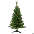 Northlight 3' Black River Pine Artificial Medium Profile Christmas Tree  Unlit