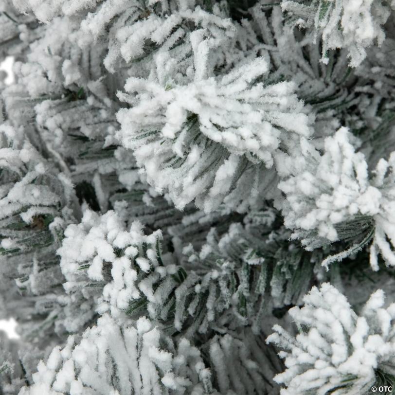 Northlight 3' Heavily Flocked Madison Pine Medium Artificial Christmas Tree  Unlit
