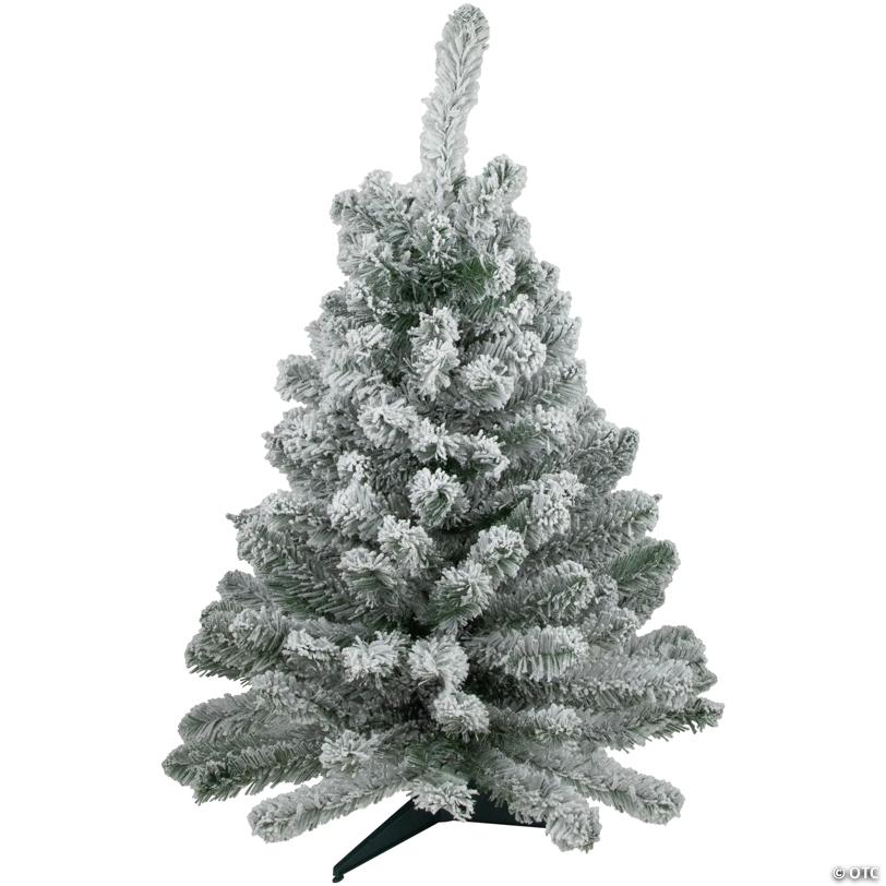 Northlight 3' Heavily Flocked Madison Pine Medium Artificial Christmas Tree  Unlit
