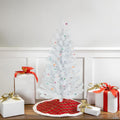 Northlight 3' Pre-lit White Pine Artificial Christmas Tree - Multi Lights