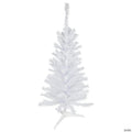 Northlight 3' Woodbury White Pine Slim Artificial Christmas Tree  Unlit