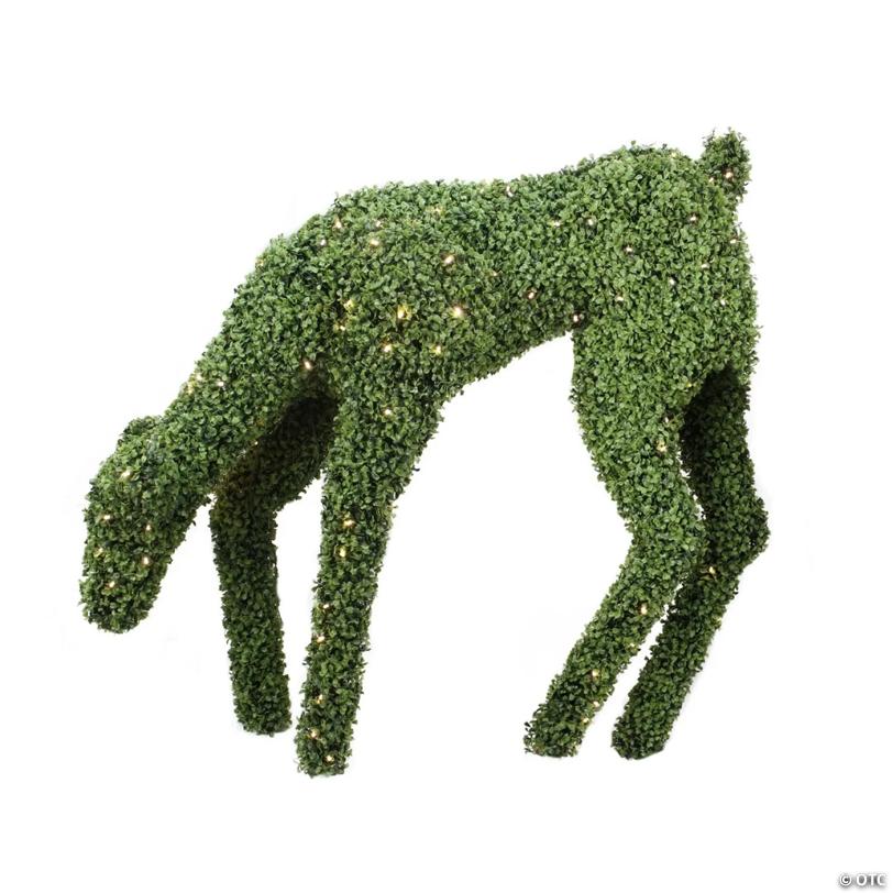 Northlight 42" Warm White LED Lighted Feeding Reindeer Outdoor Christmas Decor