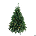 Northlight 4.5' Pre-Lit Buffalo Fir Full Artificial Christmas Tree - Warm White LED Lights