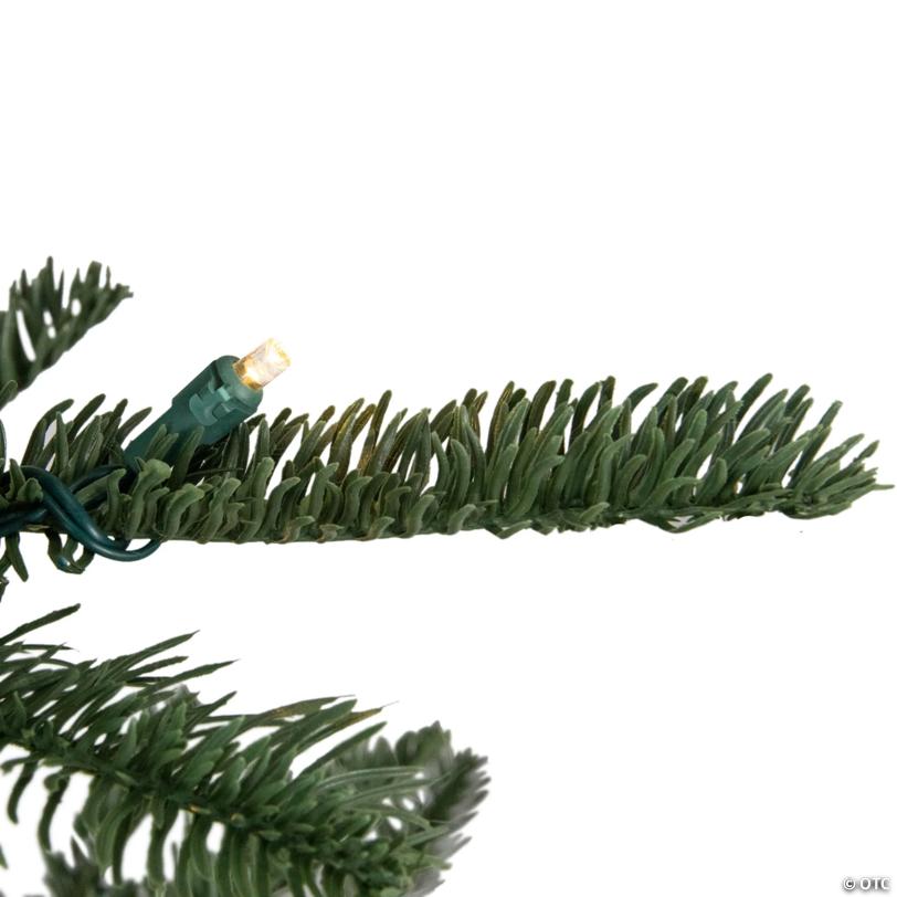 Northlight 4.5' Pre-Lit LED Layered Nordmann Fir Artificial Christmas Tree  Warm Clear Lights