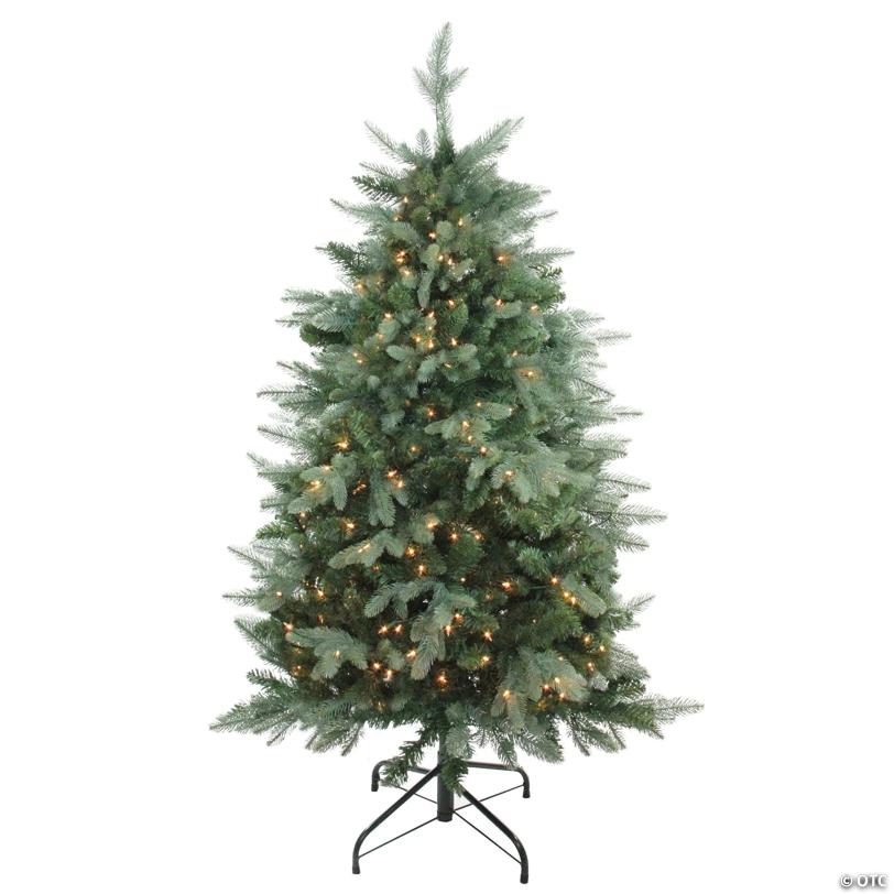 Northlight 4.5' Pre-Lit Medium Washington Frasier Fir Artificial Christmas Tree - Clear Lights