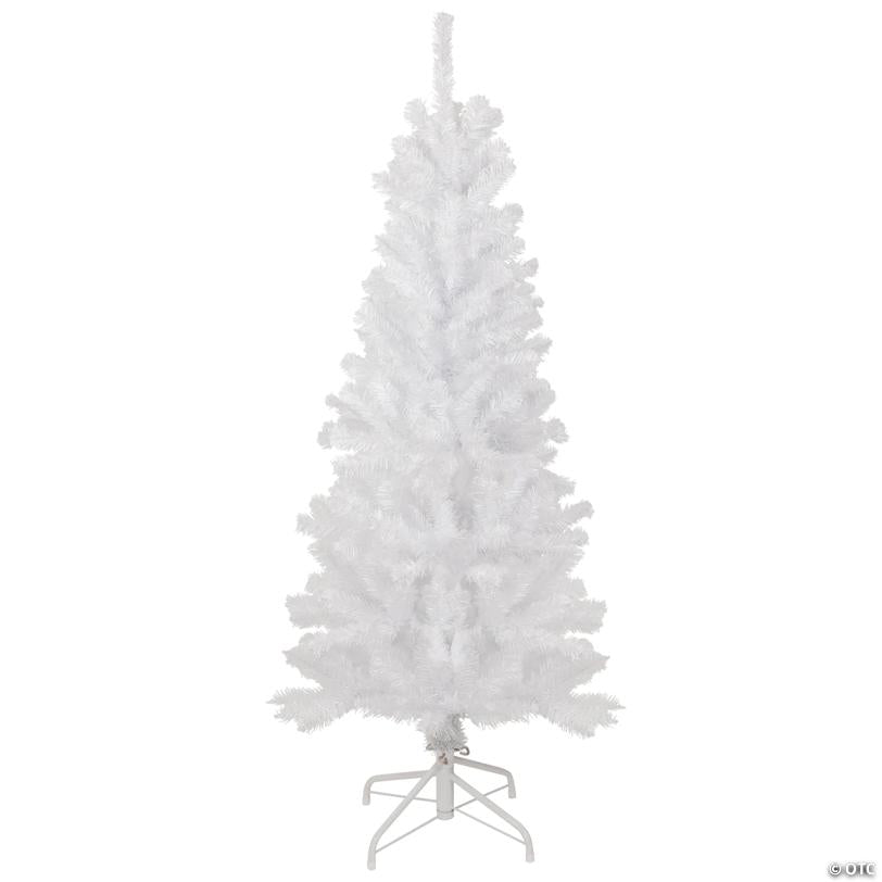 Northlight 4.5' White Georgian Pine Artificial Pencil Christmas Tree  Unlit