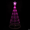 Northlight 4' Pink LED Lighted Show Cone Christmas Tree Outdoor Decoration