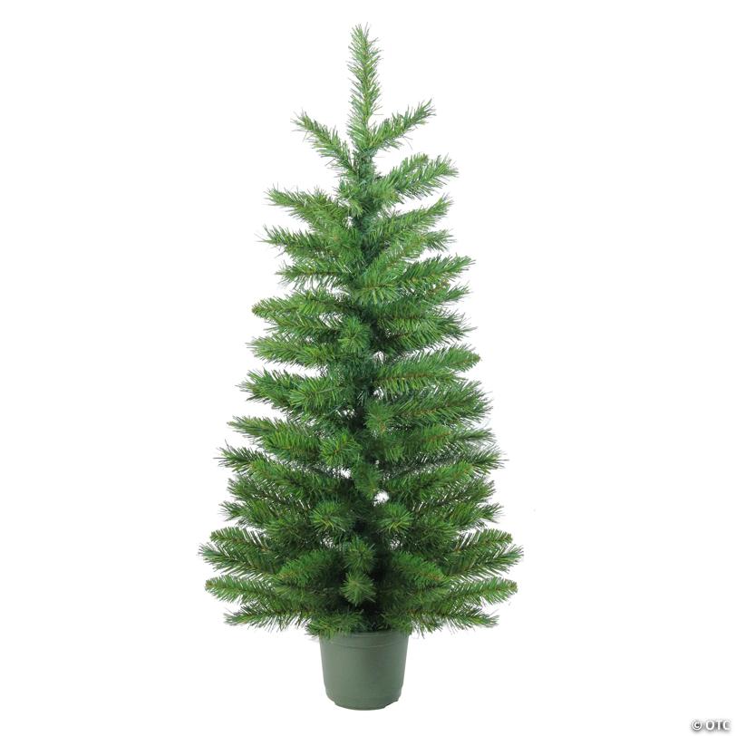 Northlight 4' Potted Norway Spruce Medium Artificial Christmas Tree - Unlit