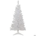 Northlight 4' Pre-lit Rockport White Pine Artificial Christmas Tree  Multi Lights