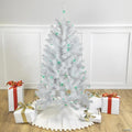 Northlight 4' x 24" Pre-Lit White Artificial Christmas Tree  Green Lights