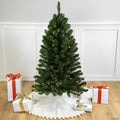 Northlight 4' x 25" Pre-Lit Blackwater Fir Artificial Christmas Tree- Clear Lights