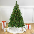 Northlight 4' x 30" Pre-Lit Dakota Red Pine Full Artificial Christmas Tree - Clear Lights