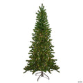 Northlight 6.5' Pre-Lit Canadian Pine Slim Artificial Christmas Wall Tree - Clear Lights