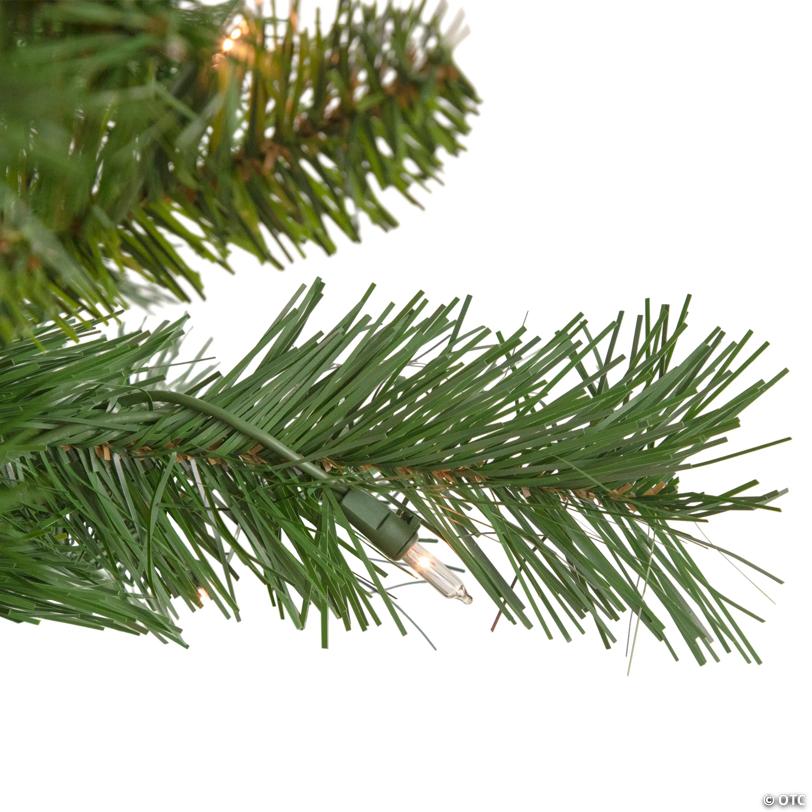 Northlight 6.5' Pre-Lit Chatham Pine Artificial Christmas Tree  Clear Lights
