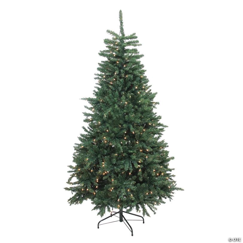 Northlight 6.5' Pre-Lit Full Artificial Northern Pine Christmas Tree - Clear Lights