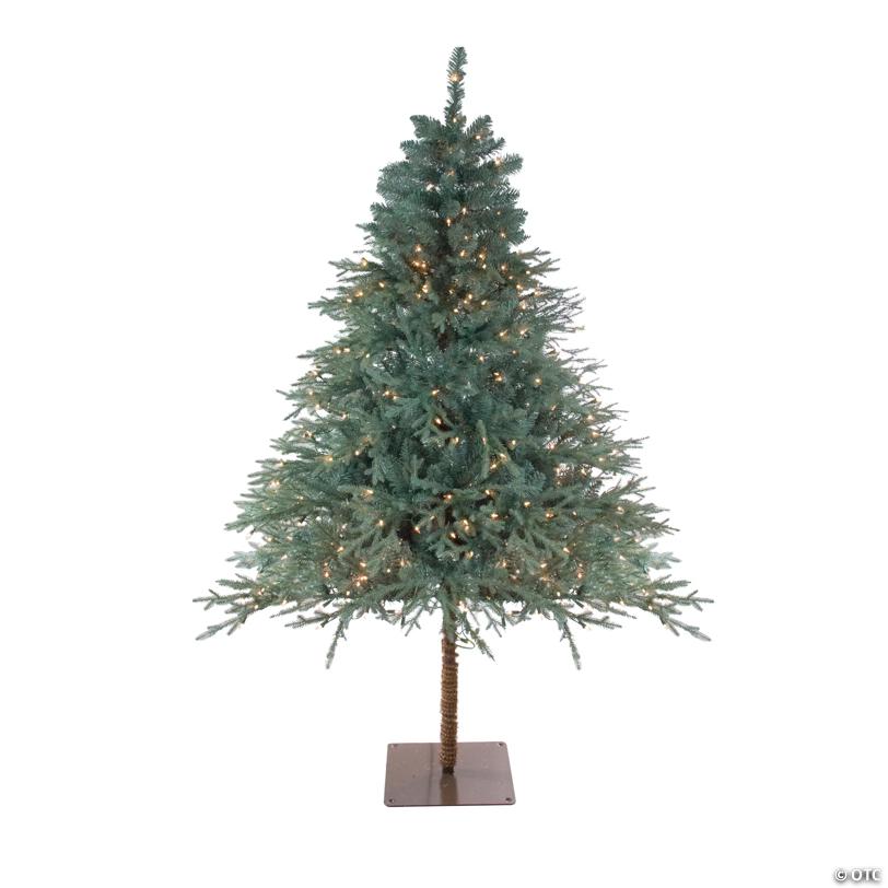 Northlight 6.5' Pre-Lit Full Fairbanks Alpine Artificial Christmas Tree - Clear Lights