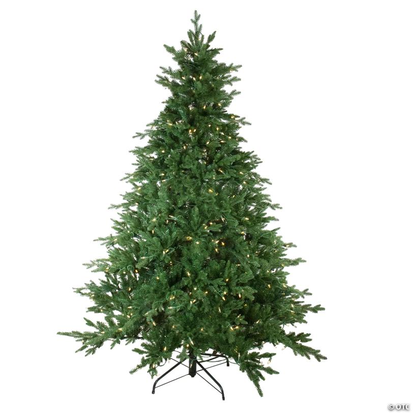 Northlight 6.5' Pre-Lit Full Minnesota Balsam Fir Artificial Christmas Tree - Clear LED Lights