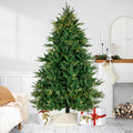 Northlight 6.5' Pre-Lit Juniper Pine Artificial Christmas Tree  Warm White LED Lights