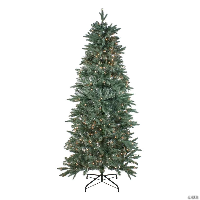 Northlight 6.5' Pre-Lit Slim Washington Frasier Fir Artificial Christmas Tree - Clear Lights