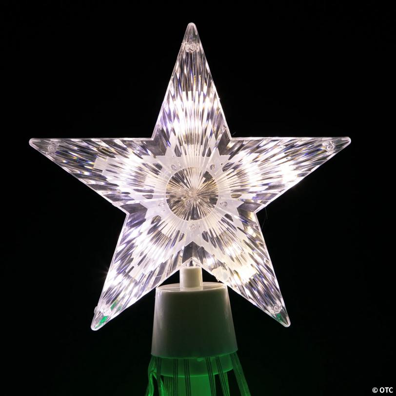 Northlight 6' LED Color Changing Multiple Function Outdoor Show Cone Tree