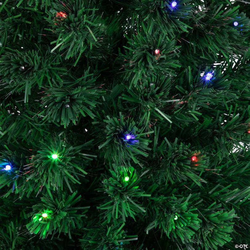 Northlight 6' Pre-Lit LED Color Changing Fiber Optic Christmas Tree with Star Tree Topper