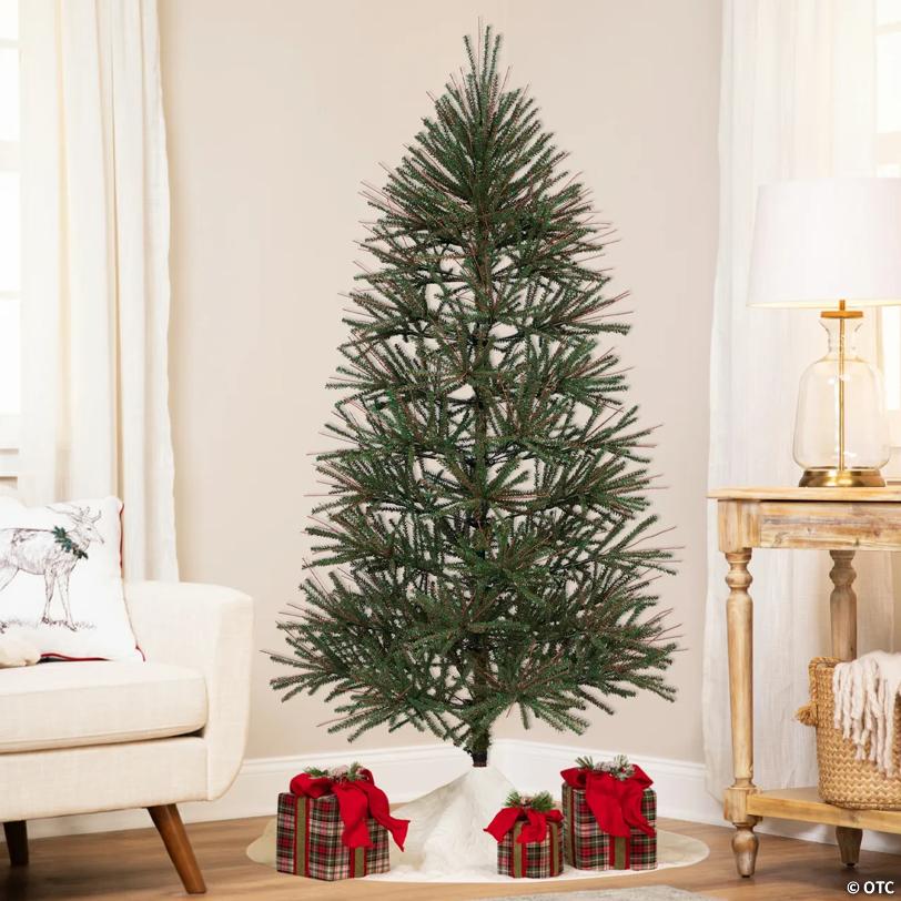 Northlight 6' Warsaw Two-Tone Twig Medium Artificial Christmas Tree - Unlit