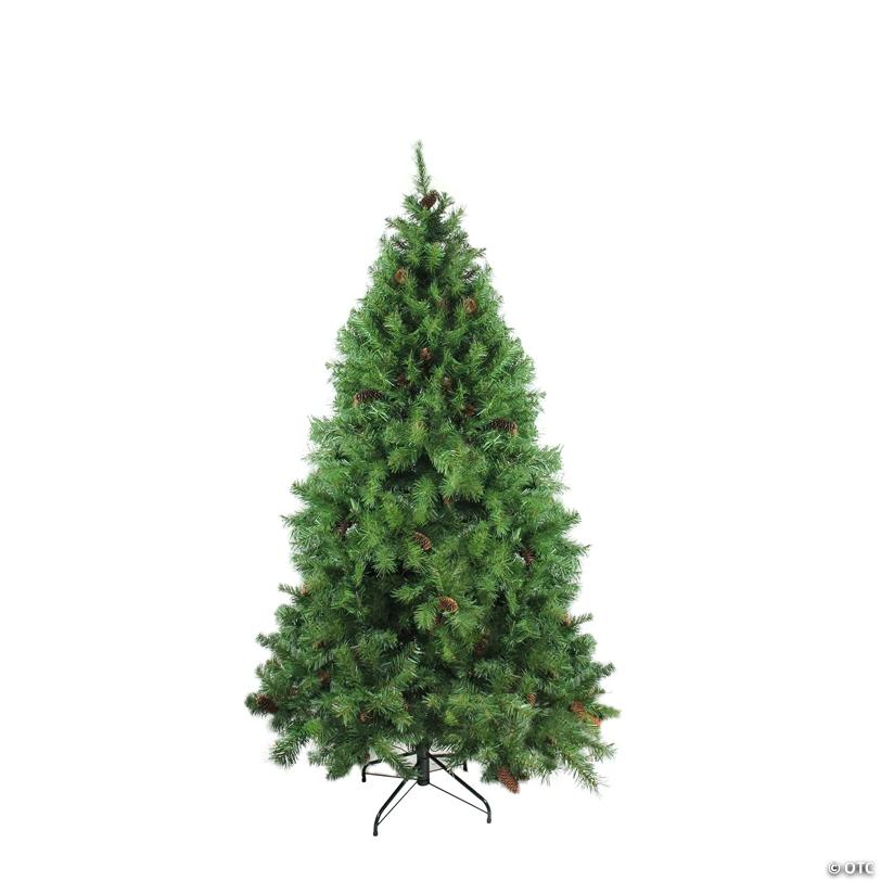 Northlight 7.5' Medium Dakota Red Pine Artificial Christmas Tree with Pinecones - Unlit