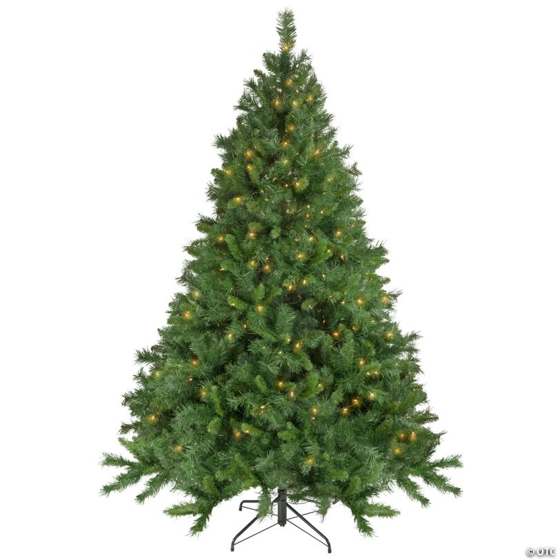 Northlight 7.5' Pre-Lit Chatham Pine Artificial Christmas Tree  Clear Lights