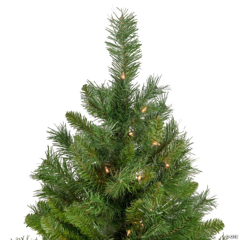 Northlight 7.5' Pre-Lit Chatham Pine Artificial Christmas Tree  Clear Lights