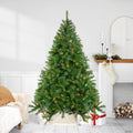 Northlight 7.5' Pre-Lit Chatham Pine Artificial Christmas Tree  Multi-Color Lights
