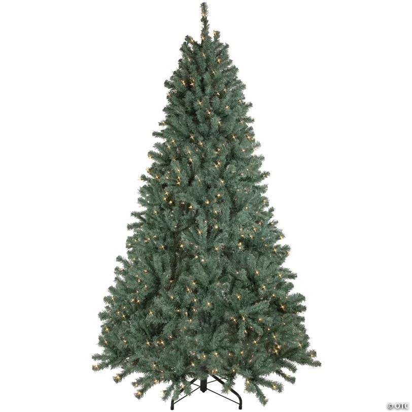 Northlight 7.5' Pre-Lit Colorado Blue Spruce Artificial Christmas Tree  Clear Lights