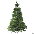 Northlight 7.5' Pre-Lit Full Layered Pine Artificial Christmas Tree - Multicolor LED Lights