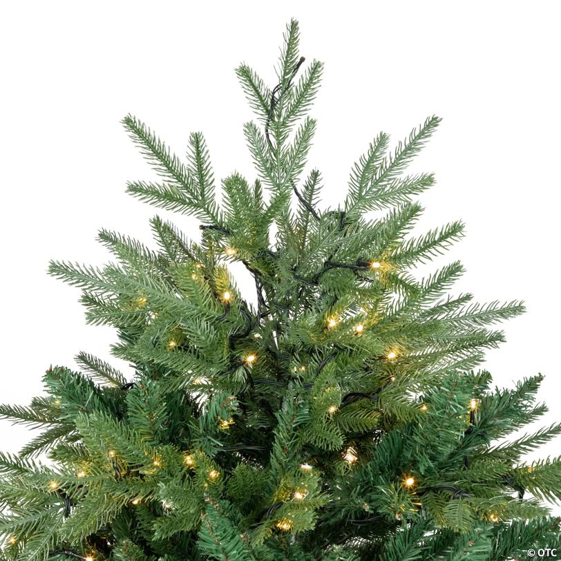 Northlight 7.5' Pre-Lit Juniper Pine Artificial Christmas Tree  Warm White LED Lights