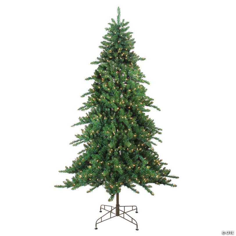 Northlight 7.5' Pre-Lit Medium Eden Spruce Artificial Christmas Tree - Clear Lights