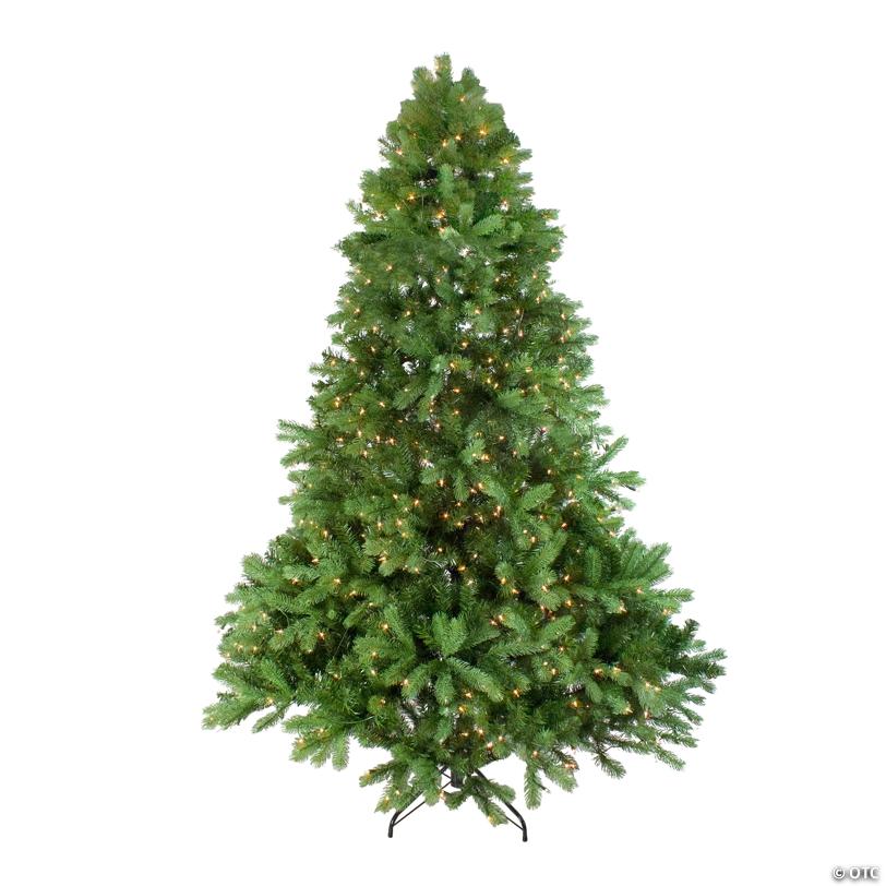 Northlight 7.5' Pre-Lit Noble Fir Full Artificial Christmas Tree - Clear Lights
