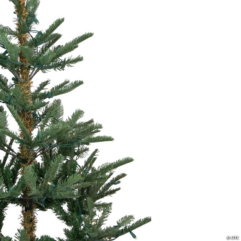 Northlight 7.5' Pre-Lit Nordmann Fir Artificial Christmas Tree - Warm Clear LED Lights