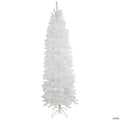 Northlight 7.5' Pre-Lit Rapids White Pine Pencil Artificial Christmas Tree  Clear Lights