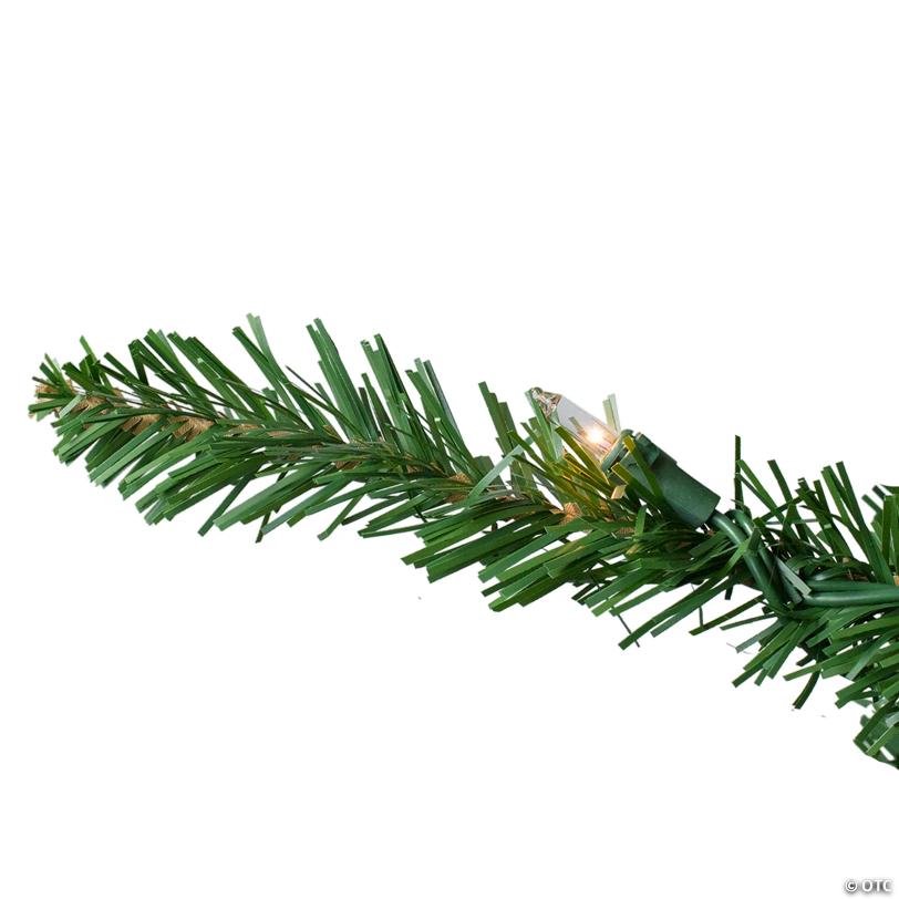 Northlight 7.5' Pre-Lit Slim Eastern Pine Artificial Christmas Tree - Clear Lights