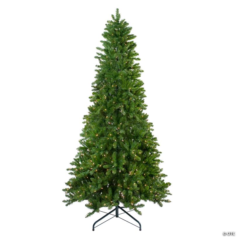 Northlight 7.5' Pre-Lit Slim Eastern Pine Artificial Christmas Tree - Clear Lights