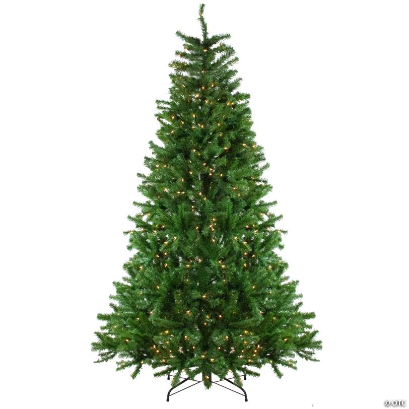 Northlight 7.5' Pre-Lit Slim Waterton Spruce Artificial Christmas Tree - Clear Lights