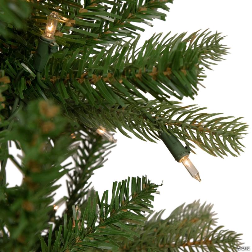 Northlight 7.5' Pre-Lit Wicklow Noble Fir Artificial Christmas Tree  Clear Lights