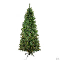 Northlight 7.5 ft Pre-Lit Medium Mixed Cashmere Pine Artificial Christmas Tree - Clear Lights