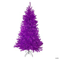 Northlight 7' Metallic Purple Tinsel Artificial Christmas Tree - Unlit