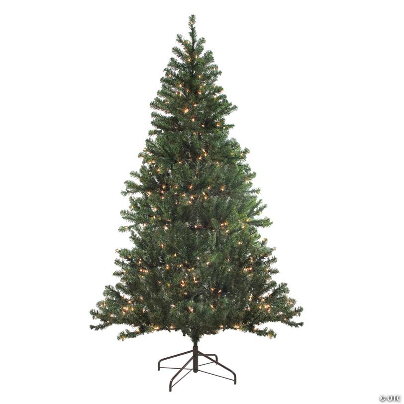 Northlight 7' Pre-Lit Medium Balsam Pine Artificial Christmas Tree - Clear Lights